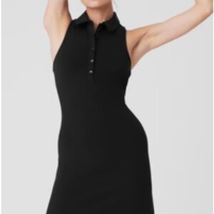 ALO Yoga Black Sleeveless Dress